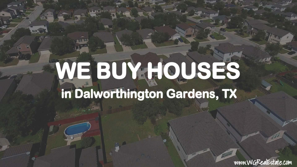 We Buy Houses for CASH in Dalworthington Gardens, TX.